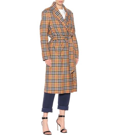 wollmantel burberry damen|burberry wool coats for women.